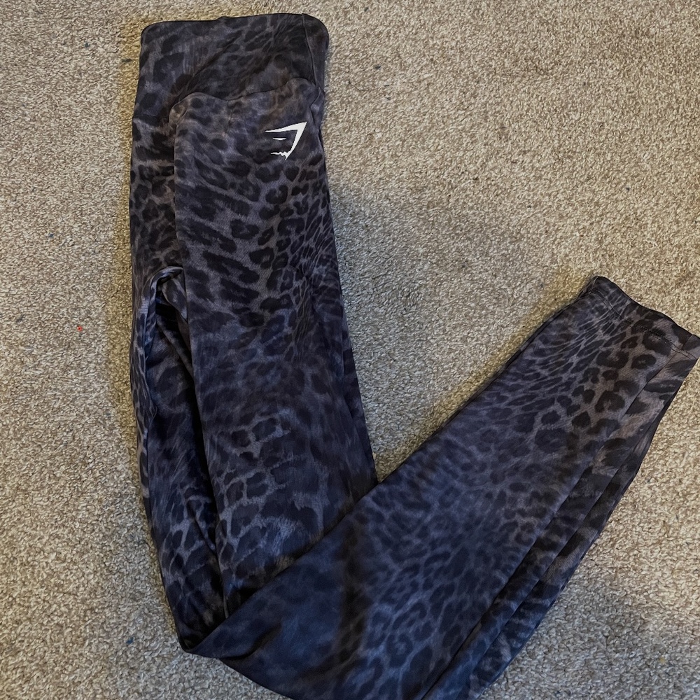 Gymshark Power Leopard Print Leggings